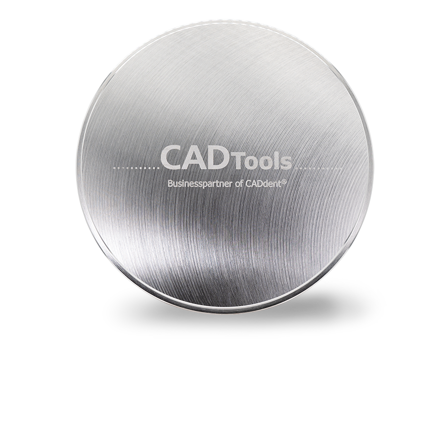 CADtools Cobalt-chrome Rohling zum Fräsen