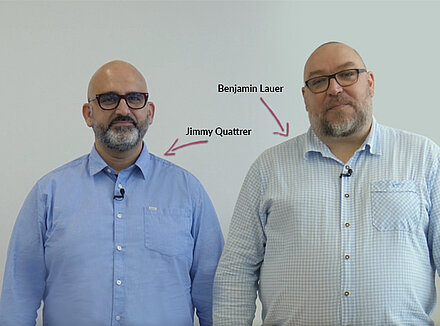 Benjamin Lauer und Jimmy Quattro Benjamin Lauer und Jimmy Quattro